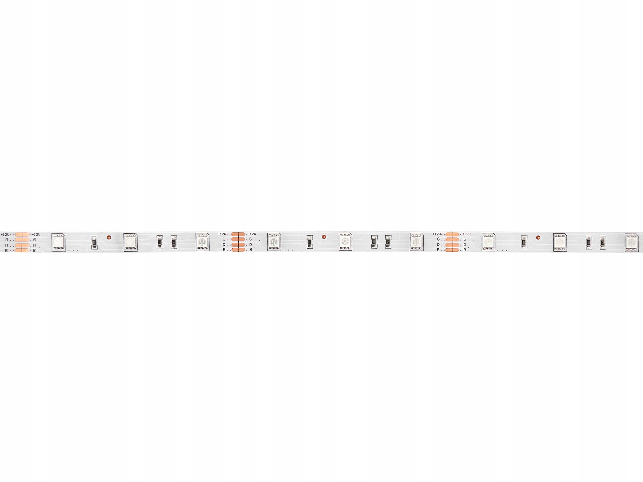 ZESTAW TAŚMA LED RGB 2,5M PILOT STEROWNIK ZASILACZ Marka Koloreno