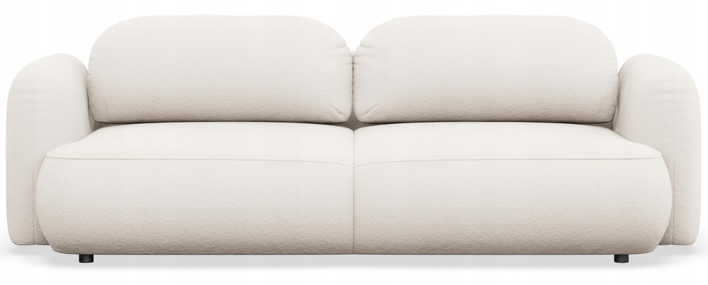 Rozkládací třímístná pohovka Tvoya krémová žinylka