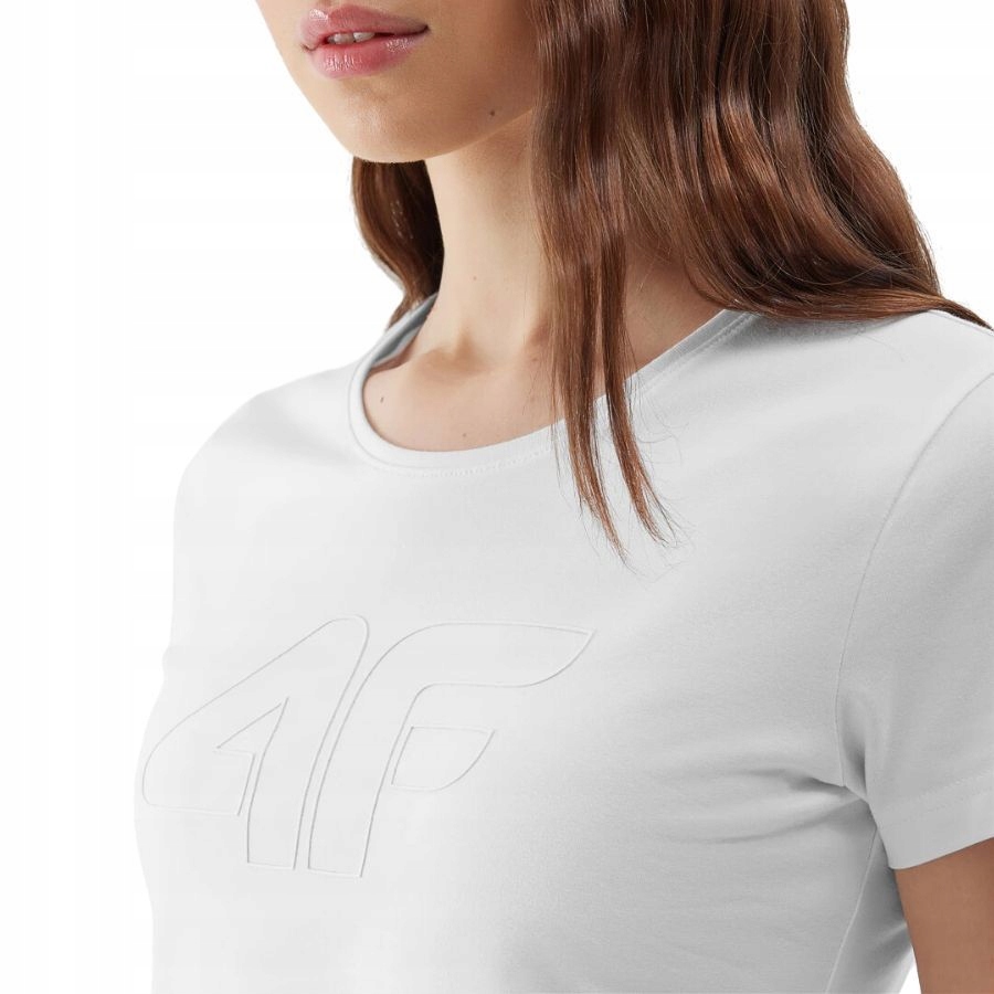 KOSZULKA DAMSKA 4F T-SHIRT PODKOSZULEK SPORTOWA NA CO DZIEŃ Kod producenta 4FSS23TTSHF580