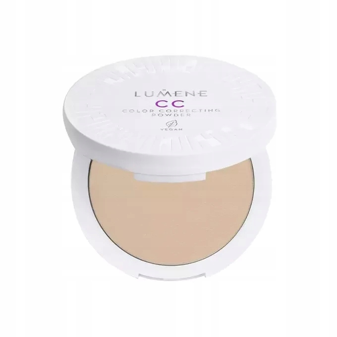 Lumene CC Color Correcting Powder lisovaný korekční a fixační pudr 02