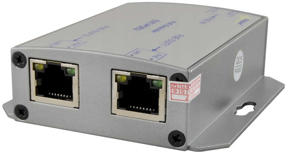 Extender Poe Do 2 Kamer Ip Pulsar EXT-POE2