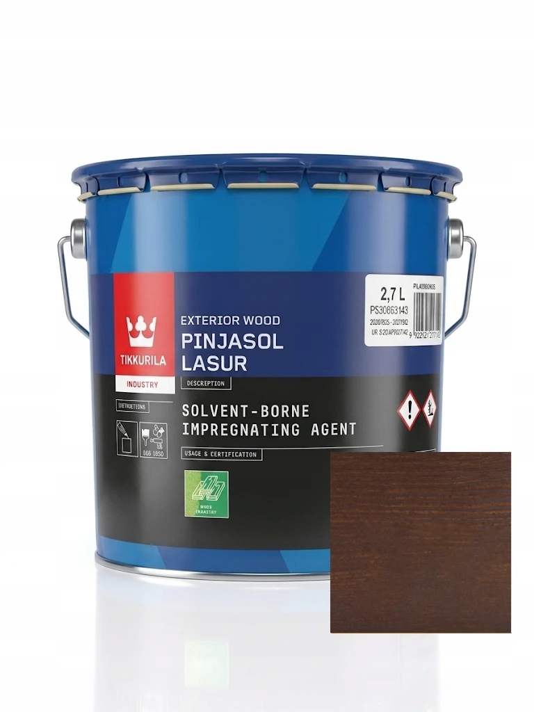 Tikkurila Pinjasol Lasur Impregnat z Woskiem Tvt 5077 Palisander 2,7L
