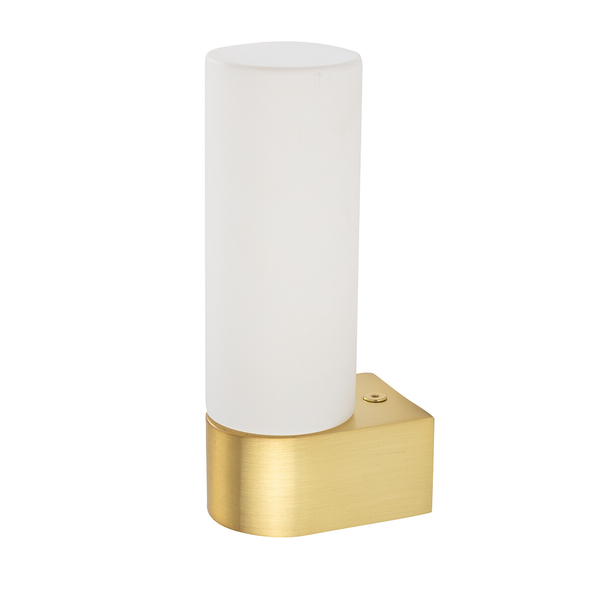 Kinkiet ścienny łazienkowy klosz szklany Nowodvorski Natalie złoty IP44 G9