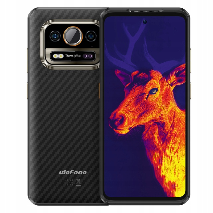 Odolný Smartphone Ulefone Armor 25T s Termokamerou Černý 6GB/256GB