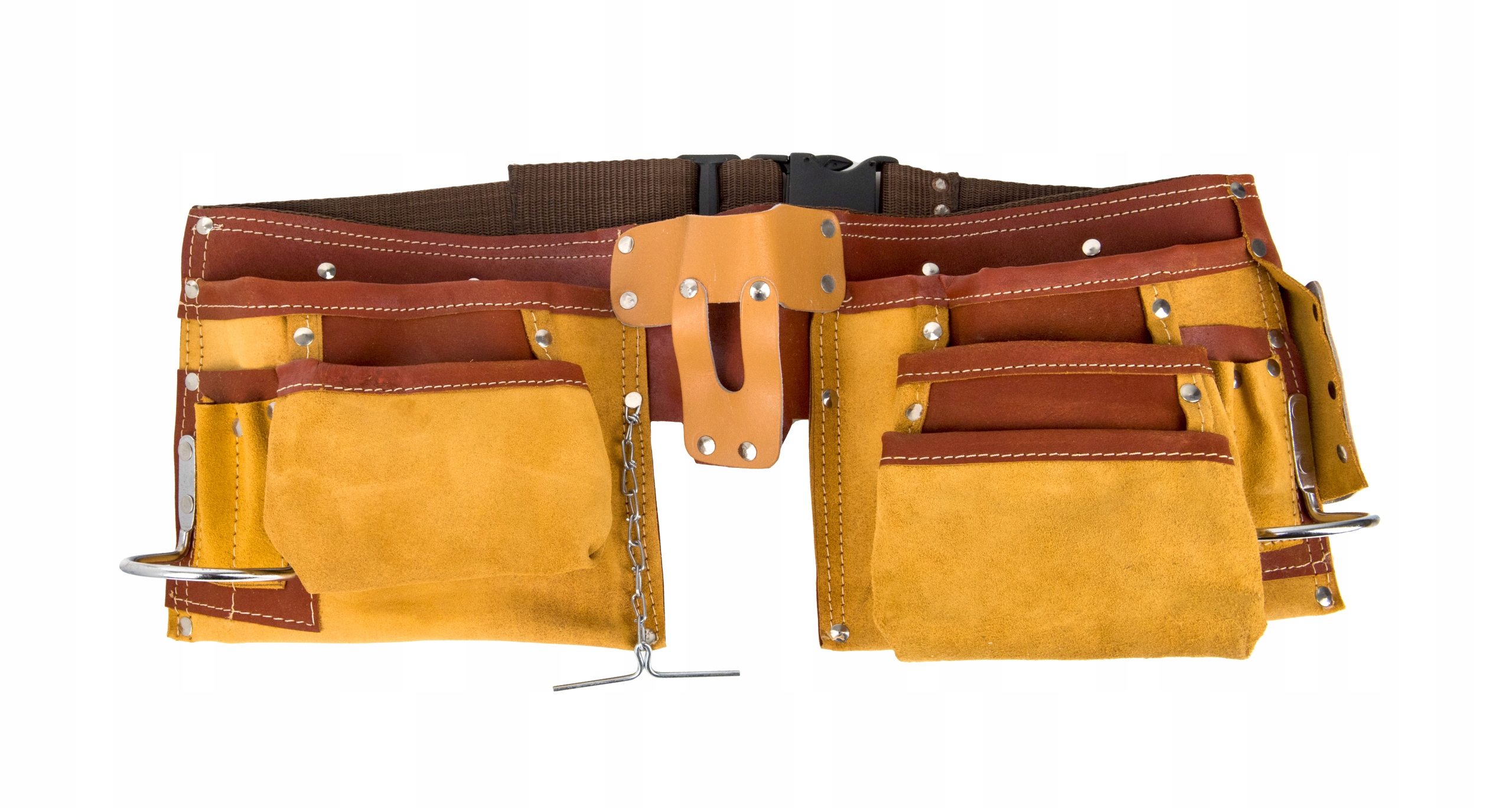 

Pas Monterski Na Narzędzia Skóra 11 Kieszeni PROFi