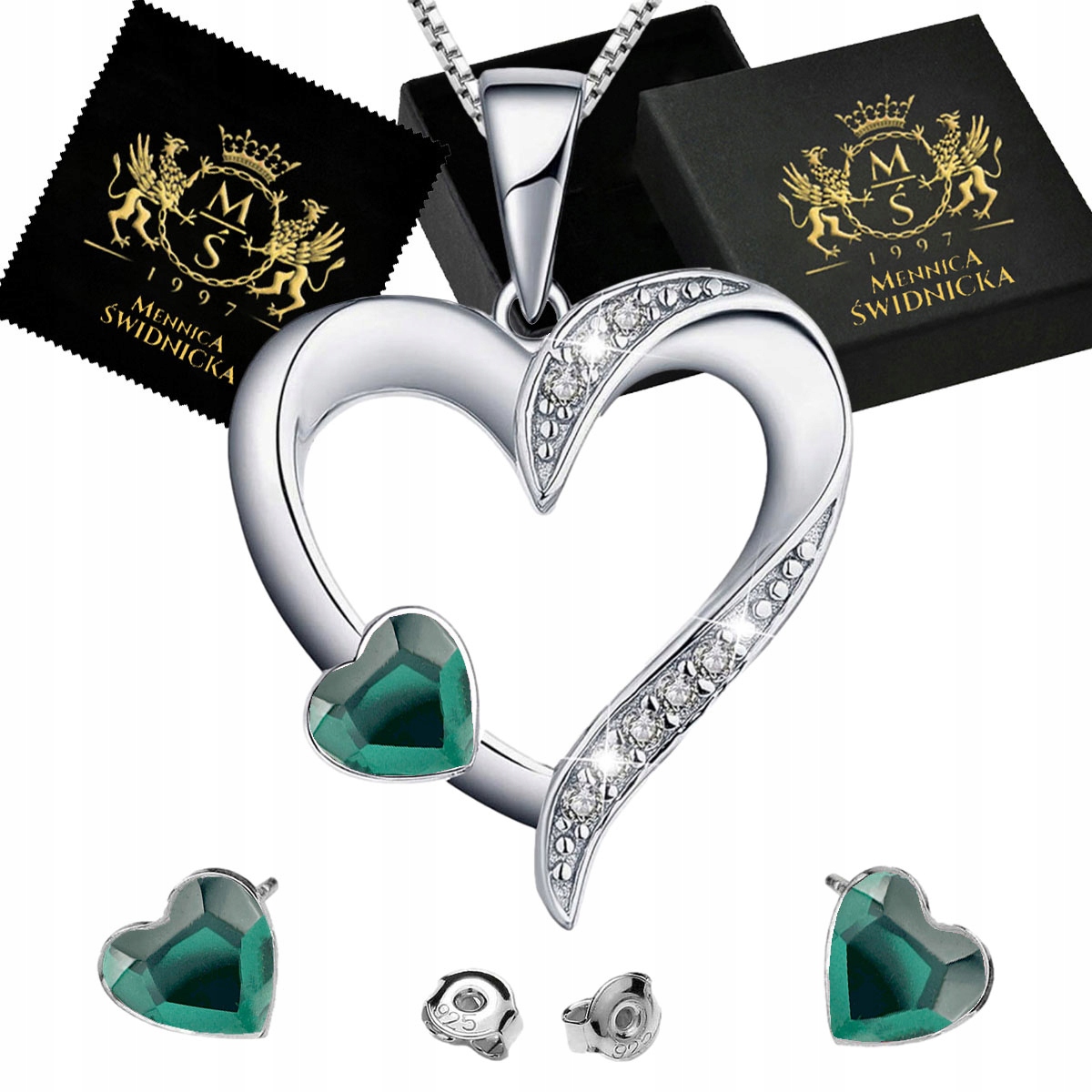 Sada stříbrných šperků Stříbro 925 Dámská sada jako Dárek pro ženu