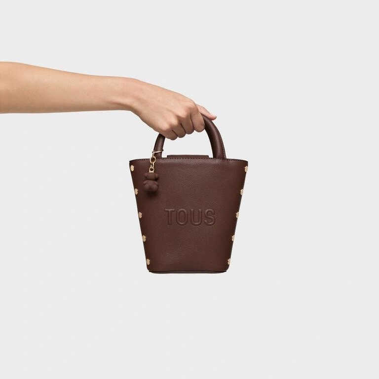 Mini dámská kabelka Tous Back To Basics Brown 2002358943