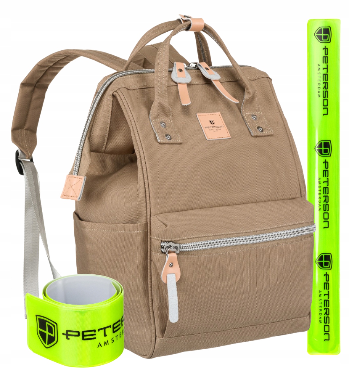 Batoh do letadla Peterson dámský městský sportovní taška na notebook Usb