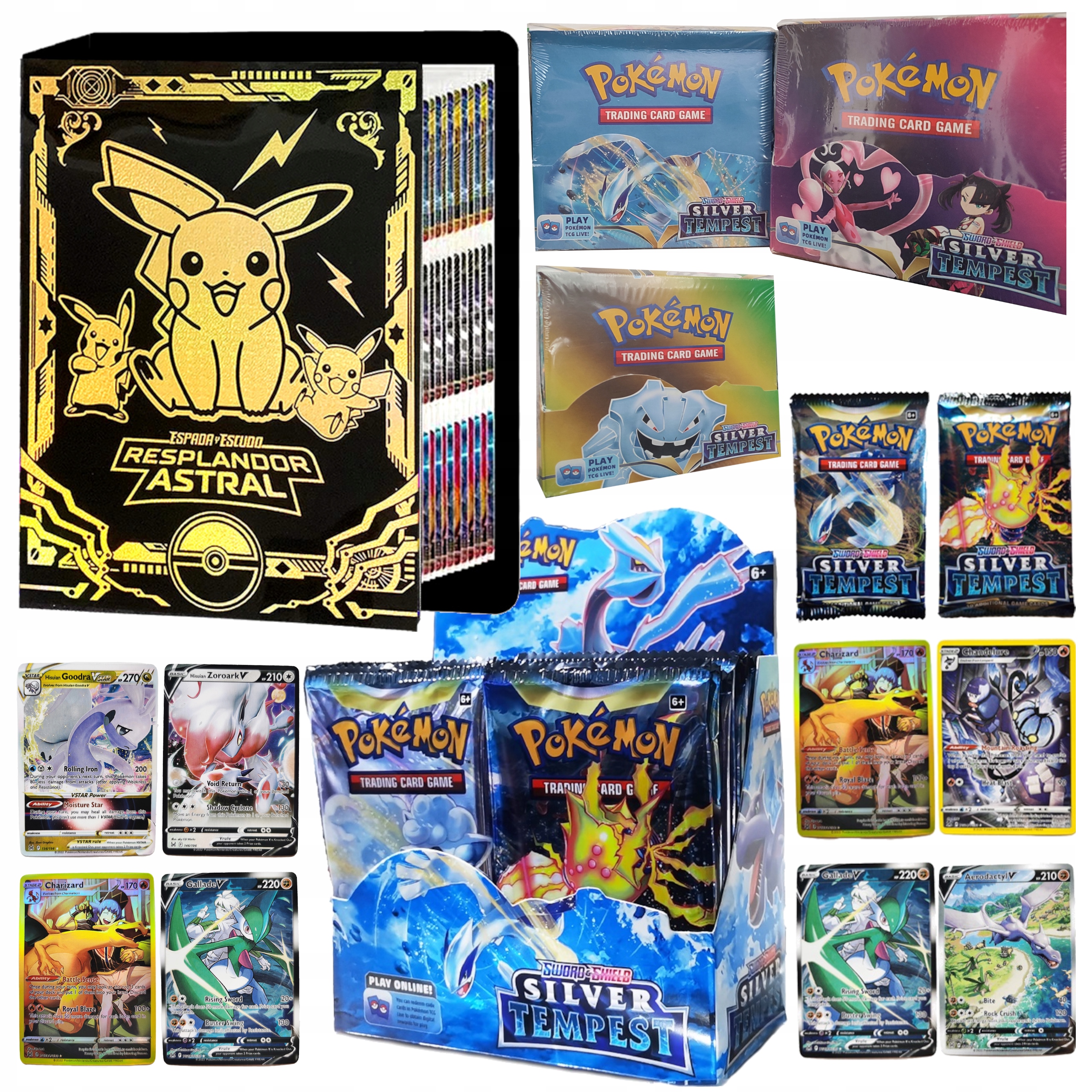 

360 Kart Pokemon Silver Tempest Sword&shield Album