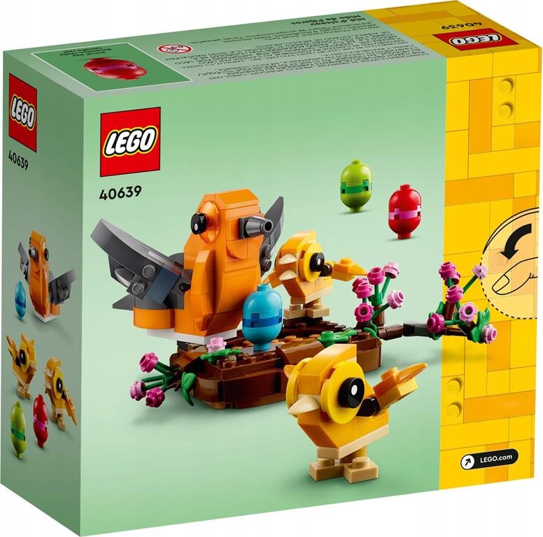 KLOCKI LEGO | 40639 SEASONAL CREATOR PTASIE GNIAZDO + TORBA PAPIEROWA LEGO Wiek dziecka 8 lat +