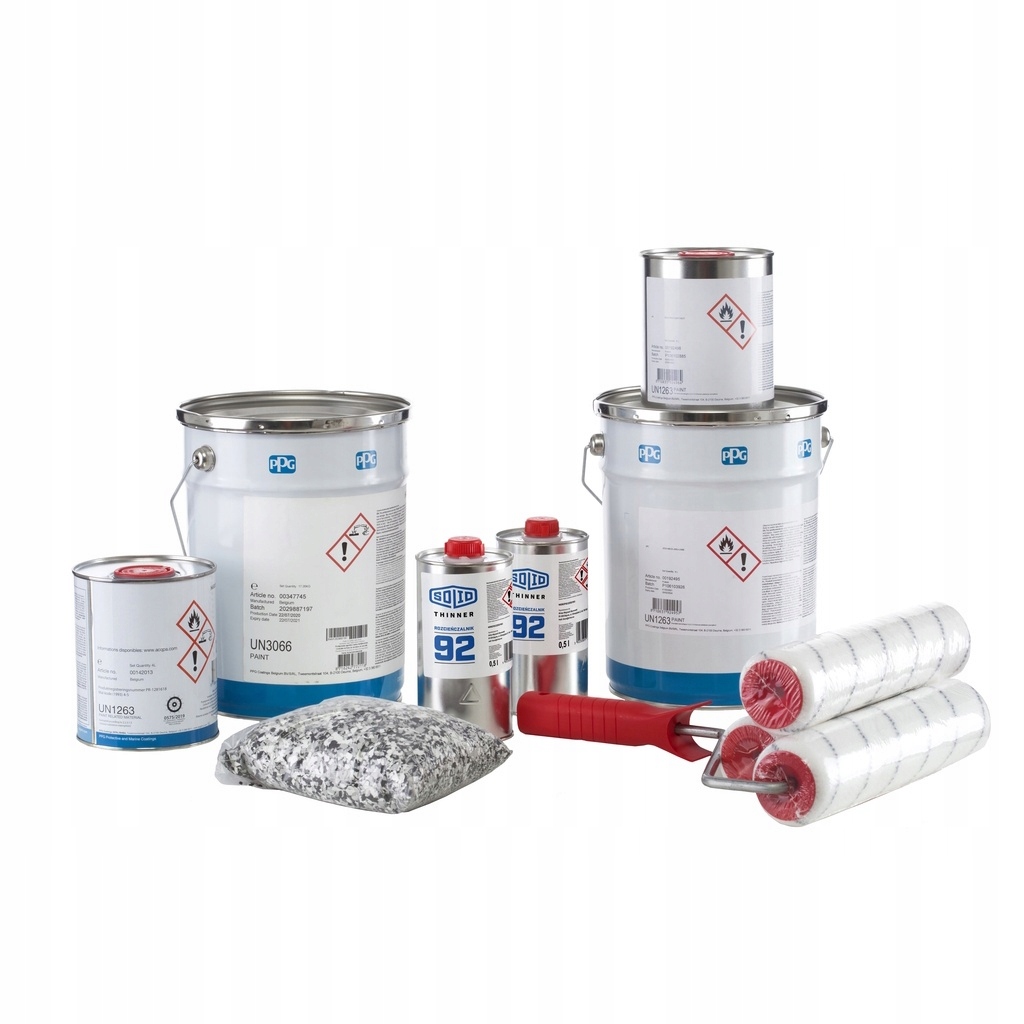 Epoxidová Zywica farba na betón sada 24 m2 farba