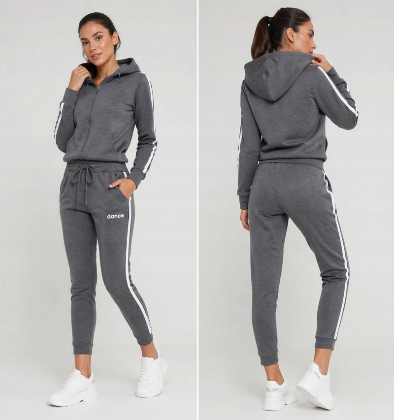 Tepláková Souprava YP-1107 Šedá XL/XXL