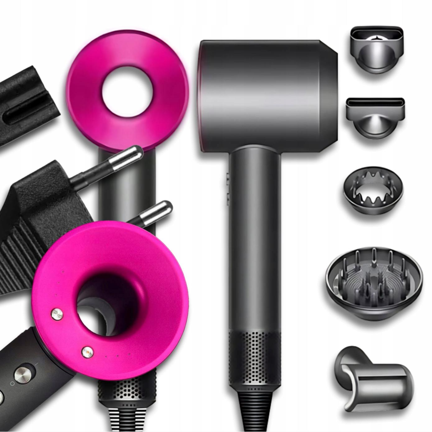 Vysoušeč Vlasů HD1600 Ultra Ionizace 5 Nástavců 1600 W