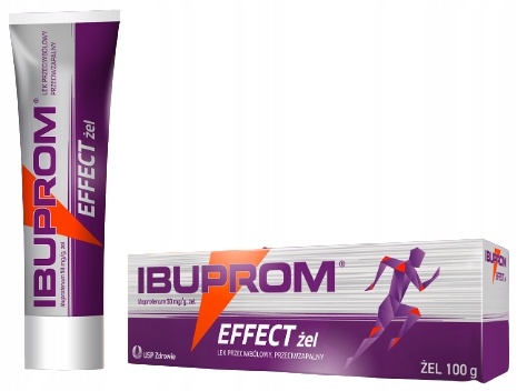 Ibuprom Effect gel pain reliever muscles 100 g