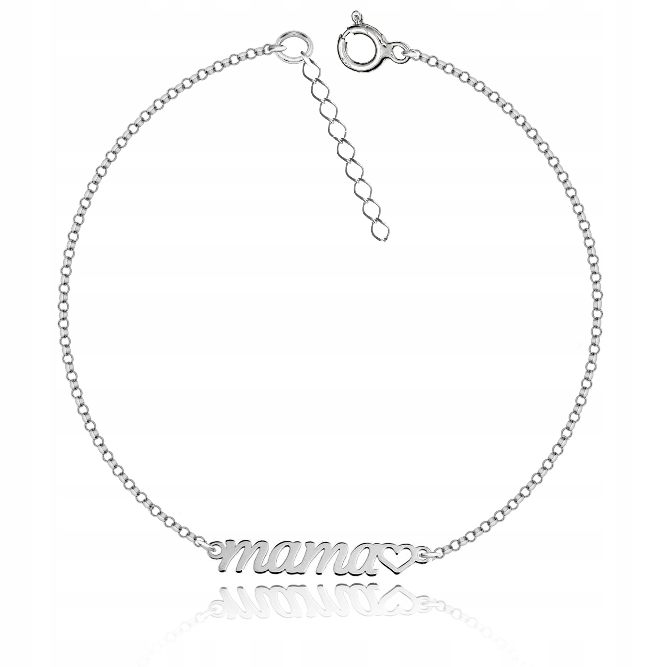 

Bransoletka Dla Mamy Mama srebro 925