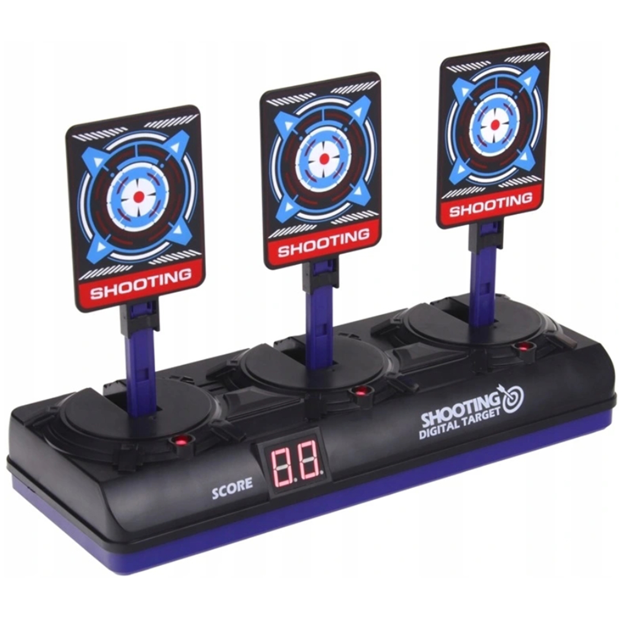 TARCZA ELEKTRONICZNA 3 CELE STRZELNICA PUNKTY