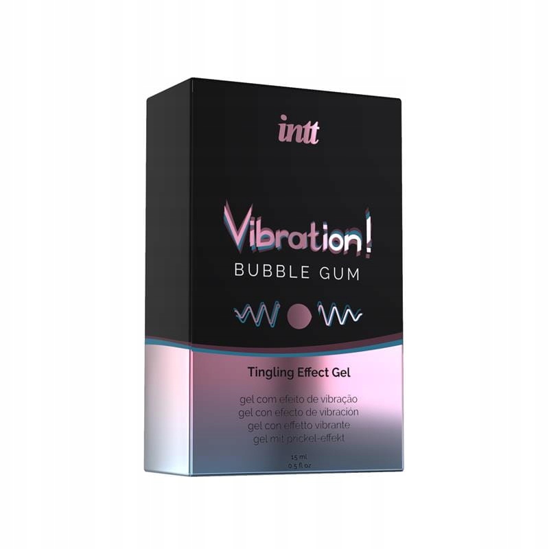 Intt Vibration Bubble Gum - stymulujący żel intymn Kod producenta 5600304015486