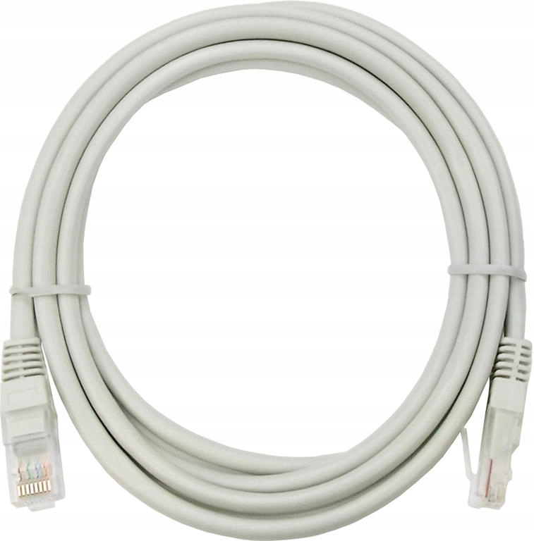 Patchcord Novisat U/UTP 5e RJ45 / RJ45 5 m szary
