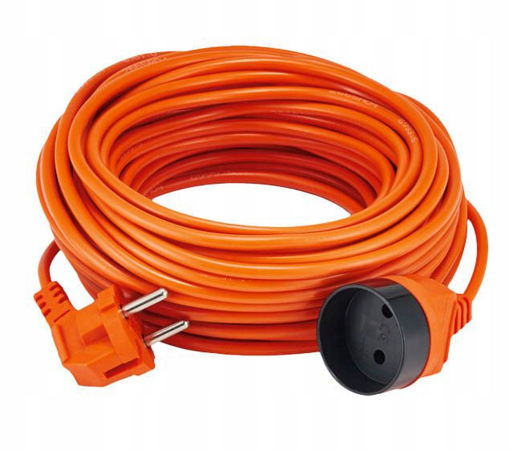 

Przedłużacz ogrodowy 20m 1x2 10A 2x1,0mm2 Omy pom.