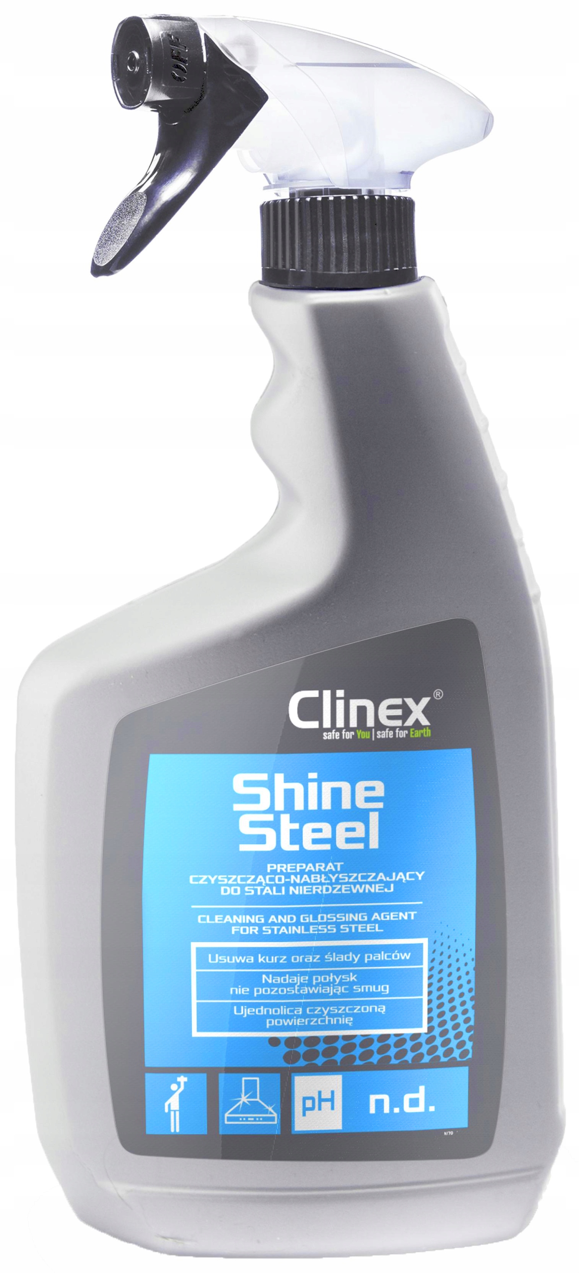 

Clinex Shine Steel Płyn Do Stali Nierdzewnej 650ml