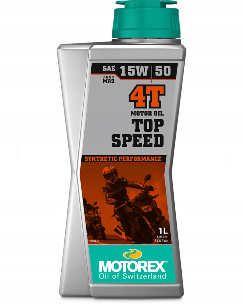Olej Motorex Top Speed 4T 15W50 Silnikowy Syntetyczny 1L
