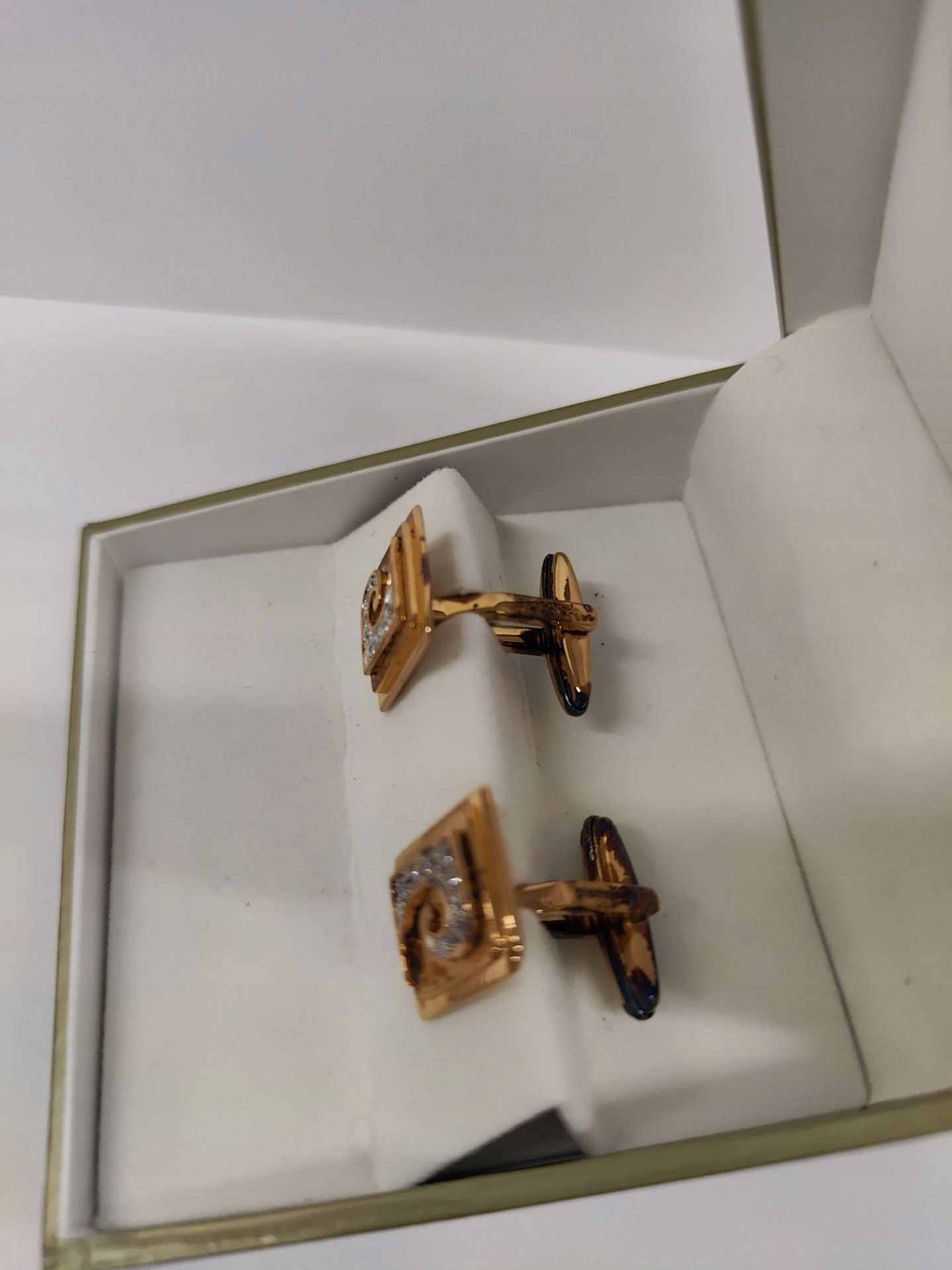 Pierre Cardin spinki do mankietów srebro Materiał srebro