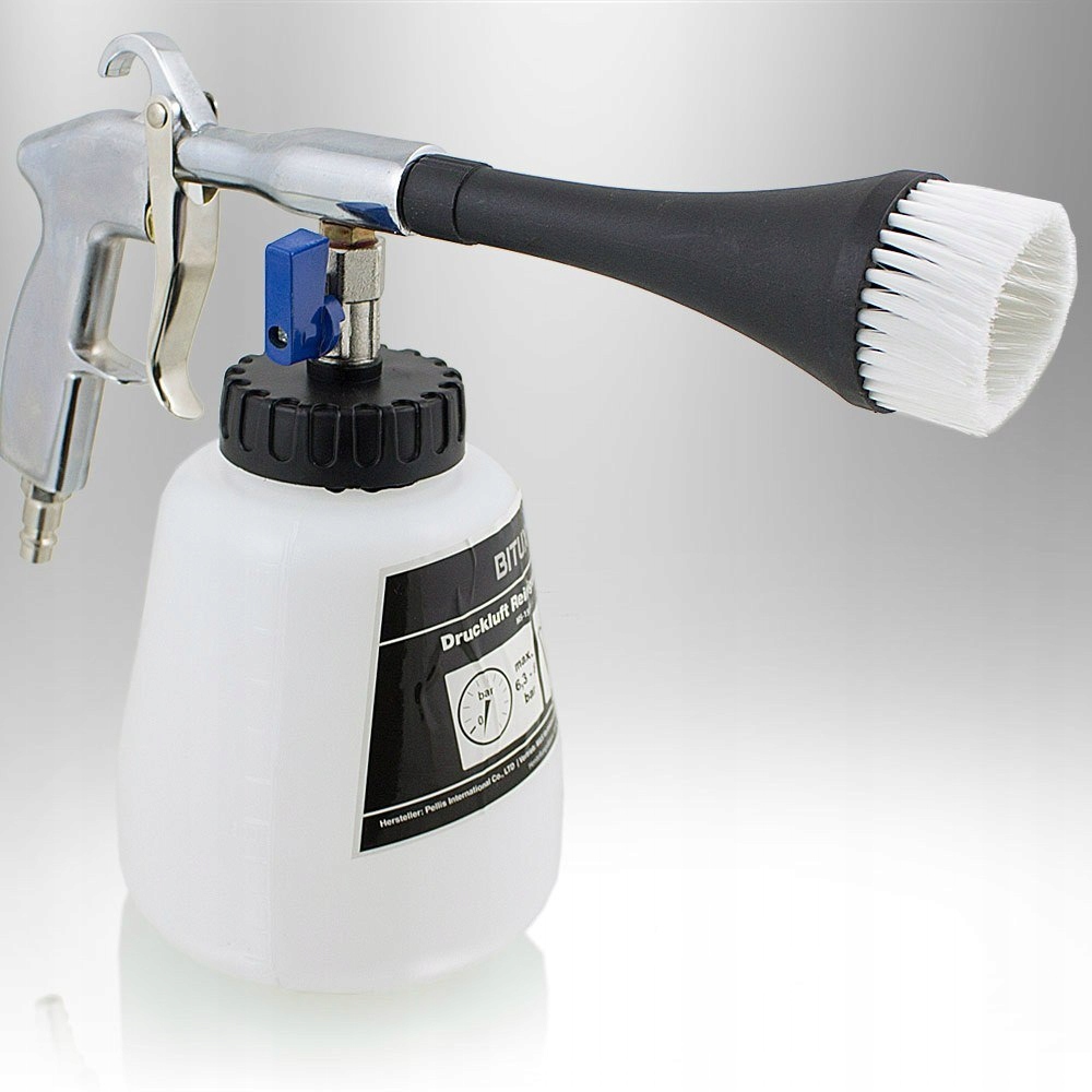 Пістолет для піскоструминної обробки з баком 1л