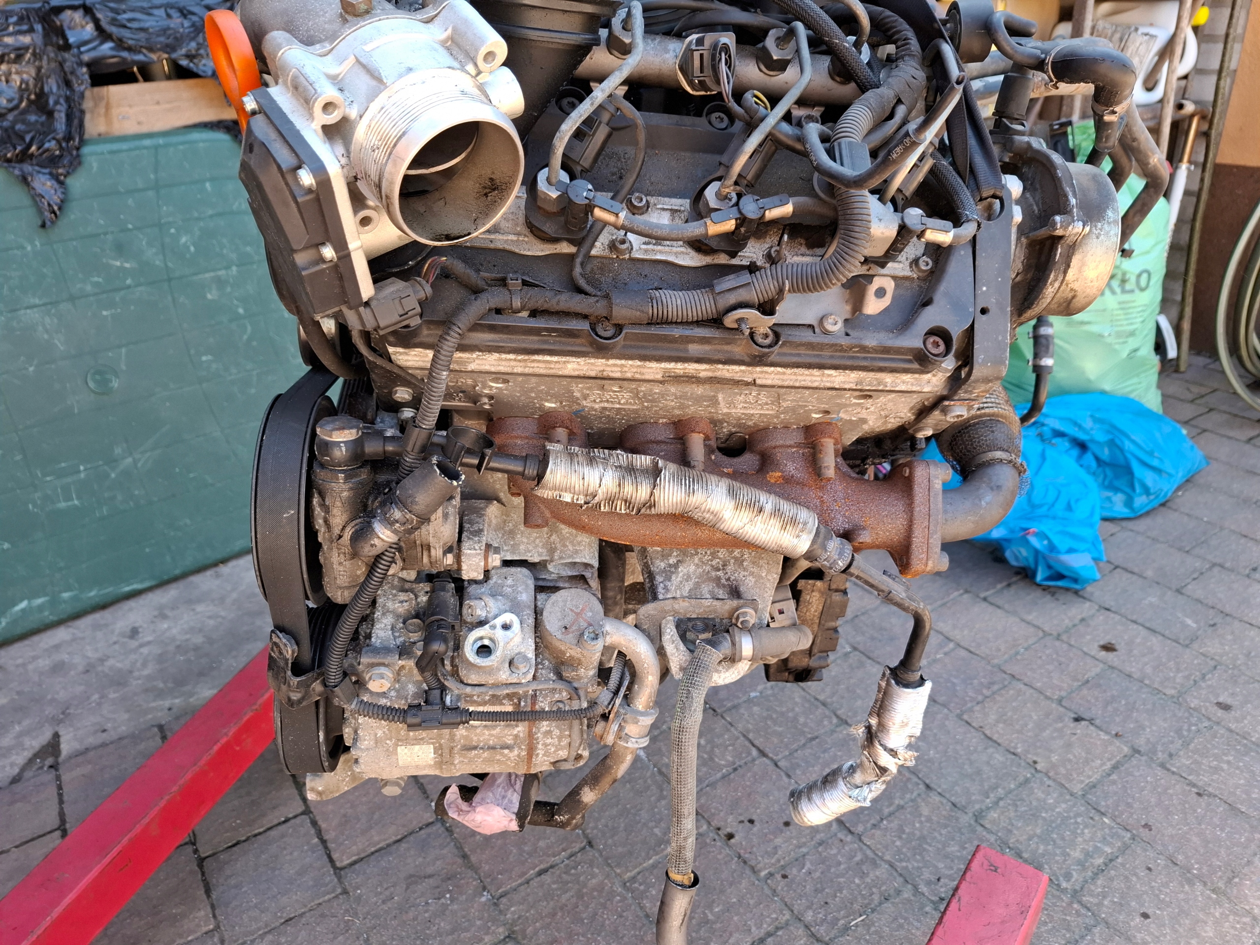 Двигатель Audi Q7 4L 3.0 tdi