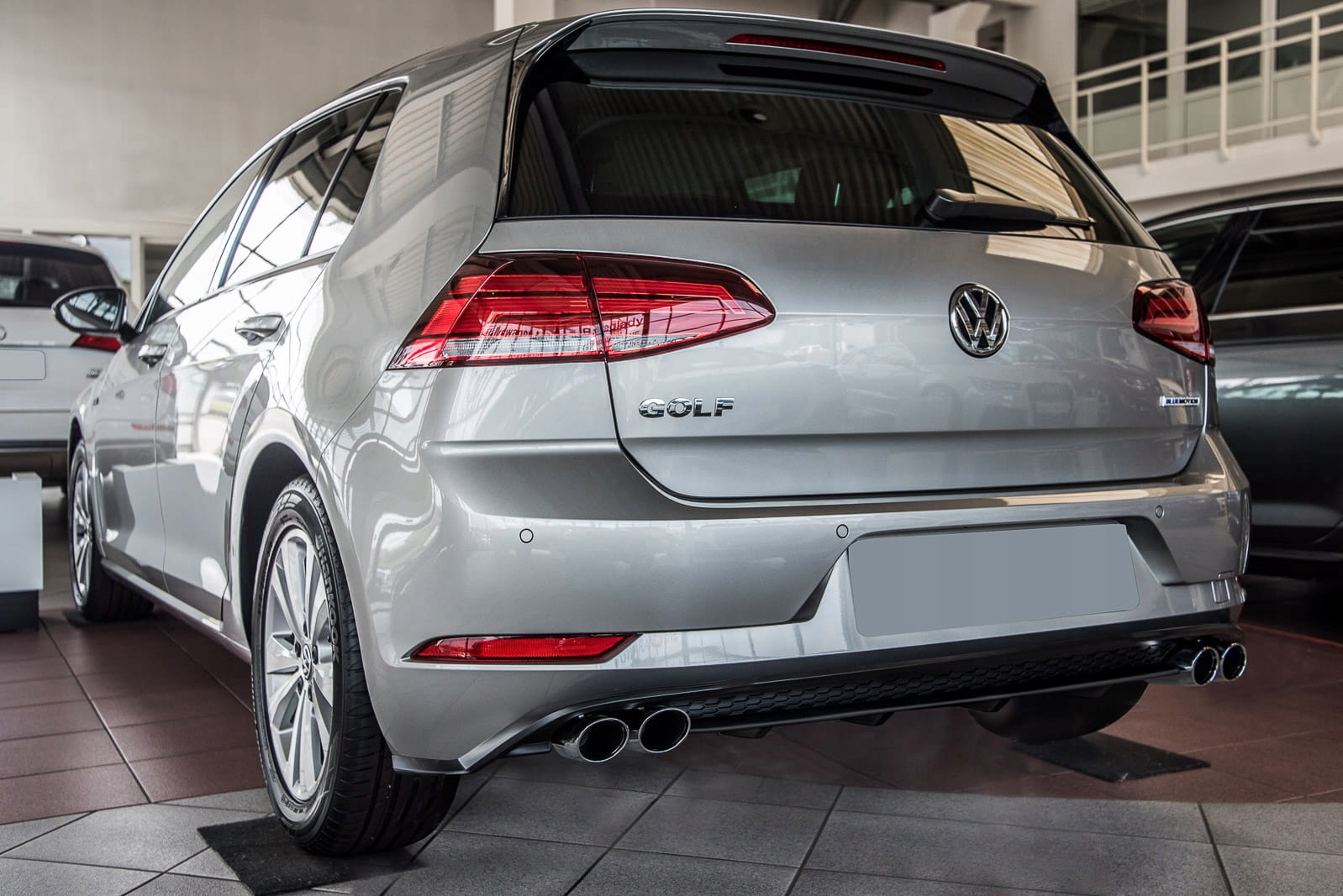 VW GOLF 7 VII 2016-2020 PO LIFTINGU DYFUZOR DOKŁADKA ZDERZAKA TYLNEGO Numer katalogowy producenta 5905226048230