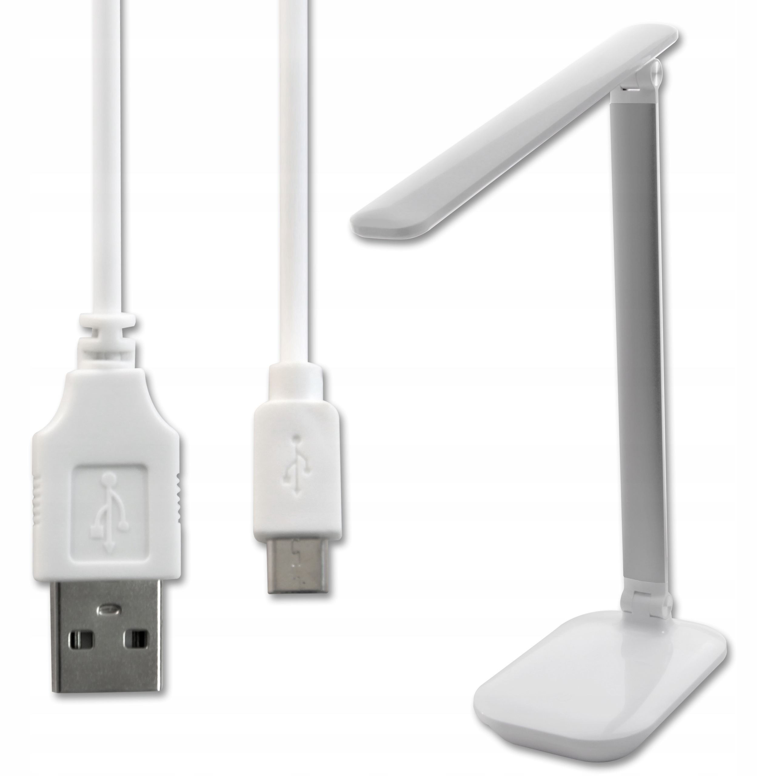 

Lampka Biurkowa Szkolna Biurko Led Usb Dotyk Nocna