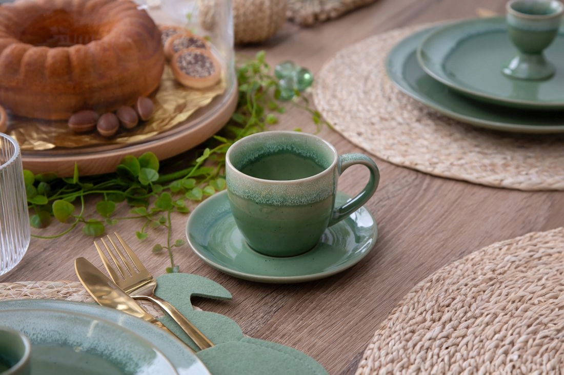 Filiżanka do kawy i herbaty ze spodkiem Altom Design Reactive Cascade 220ml Kod producenta 010200447