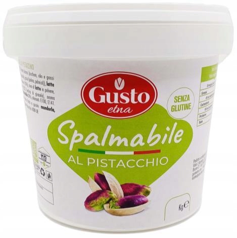 Levně Pistáciový krém 20% Gusto etna 1 kg 1000 g