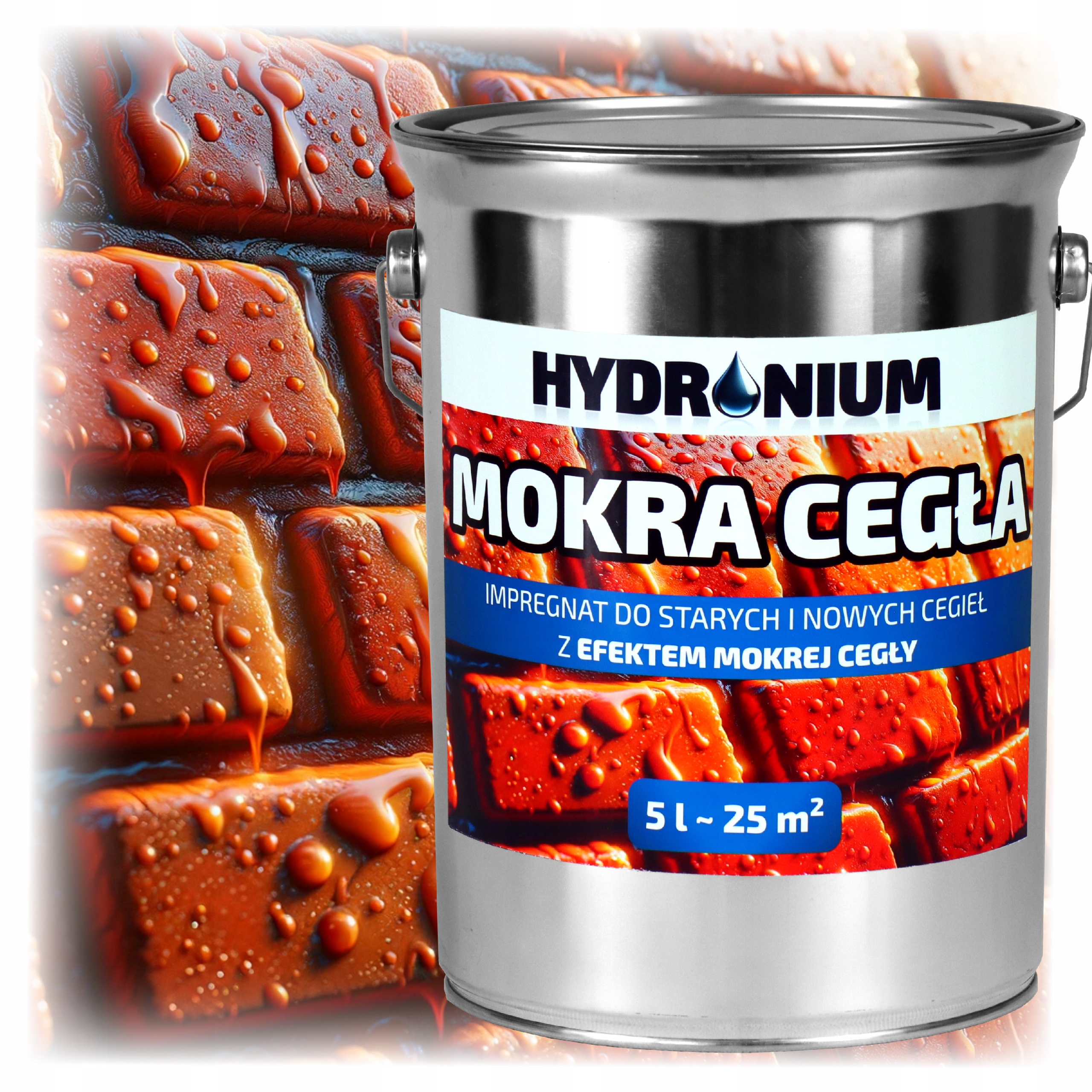 Hydronium Mokrá Cihlová Rozpouštědlová Impregnace Na Cihly 5 L