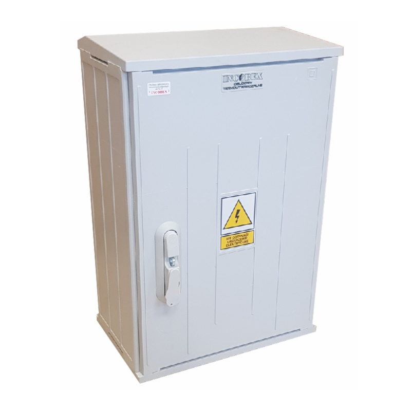 Termotvrdnoucí pouzdro Incobex Sstn 40x58x25 s šikmou stříškou