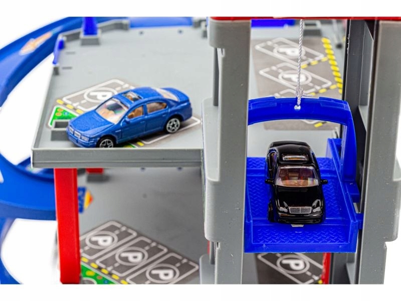 Parking Garaż Tor Winda Myjnia Resoraki Helikopter Waga produktu z opakowaniem jednostkowym 0.15 kg