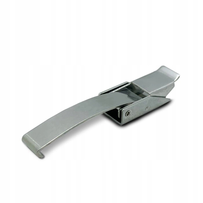 Zatrzask kolankowy stalowy 99 × 22,2 mm z zapinką Inox
