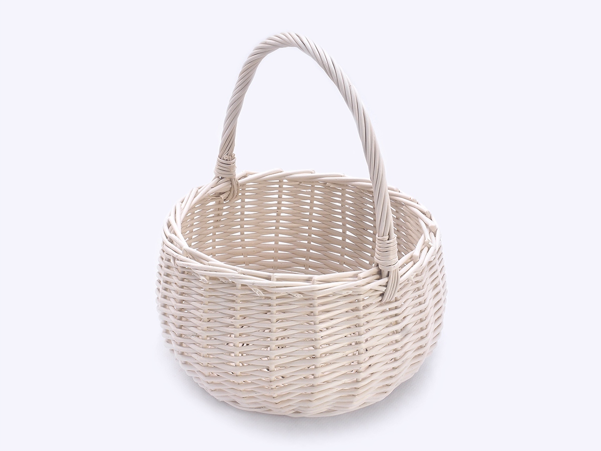 

Koszyczek Wielkanocny Biały (Boler/20cm)