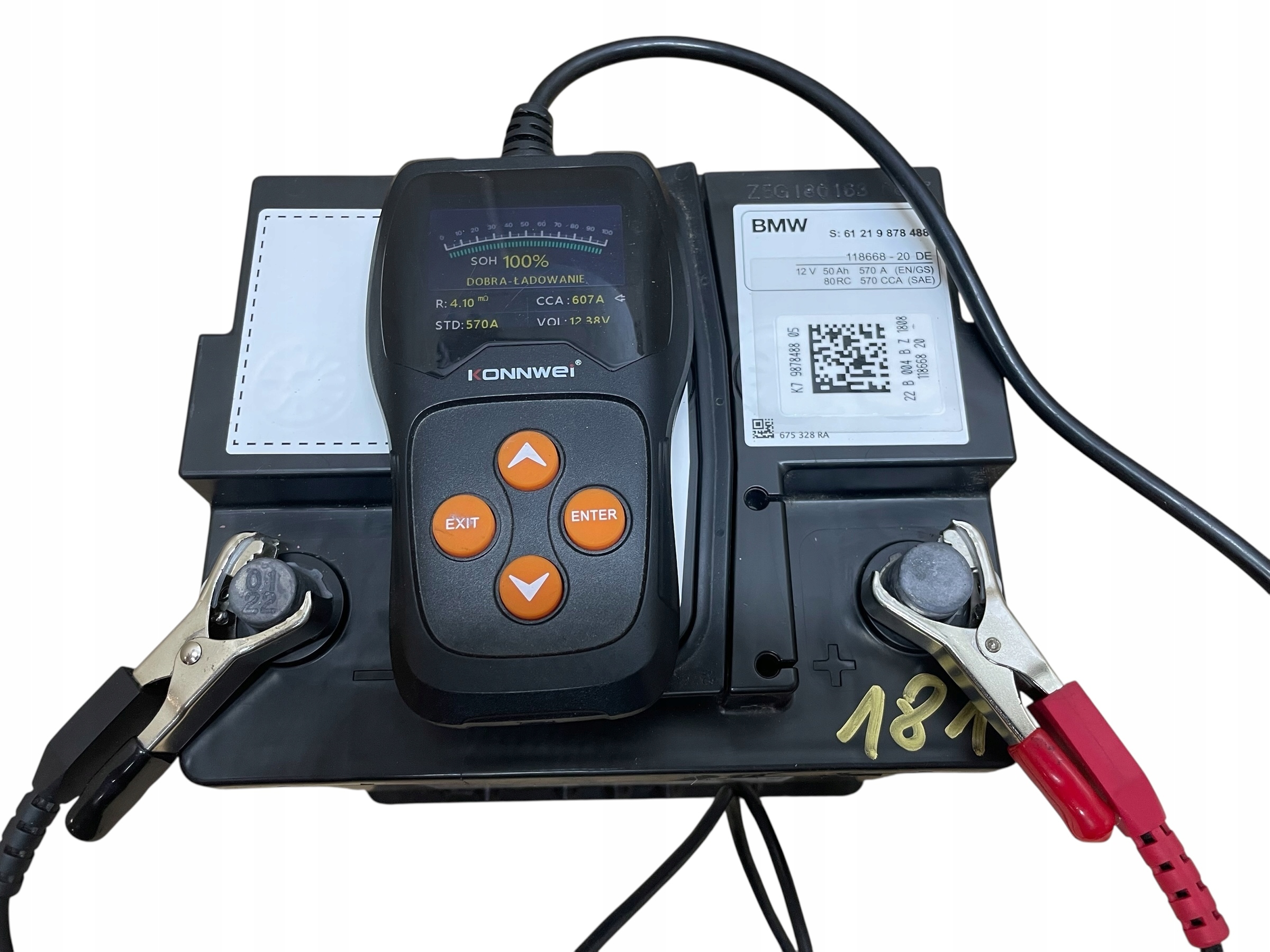 AKUMULATOR AGM START-STOP 12V 50AH 570A BMW / MINI 2022R Original
