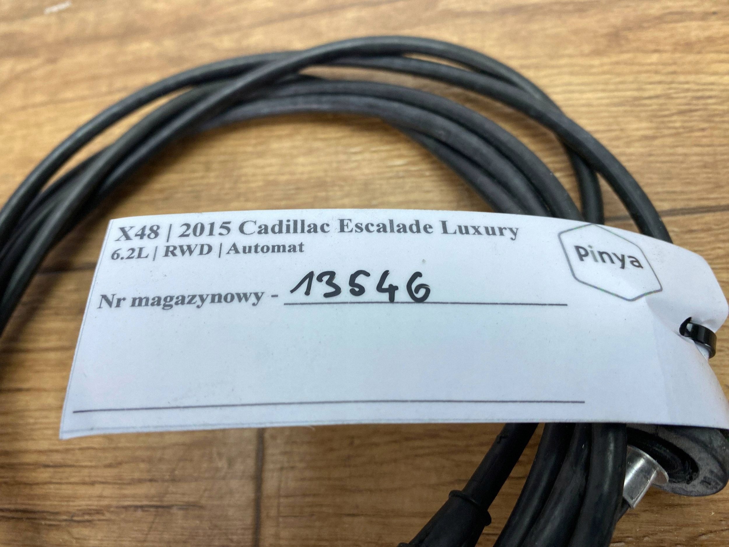 Câble Levier du capot Cadillac Escalade IV 2015+