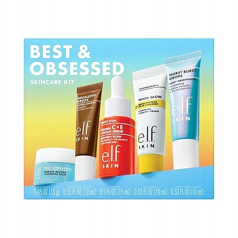 e.l.f. Skin Best & Obsessed Zestaw podróżny do pielęgnacji skóry