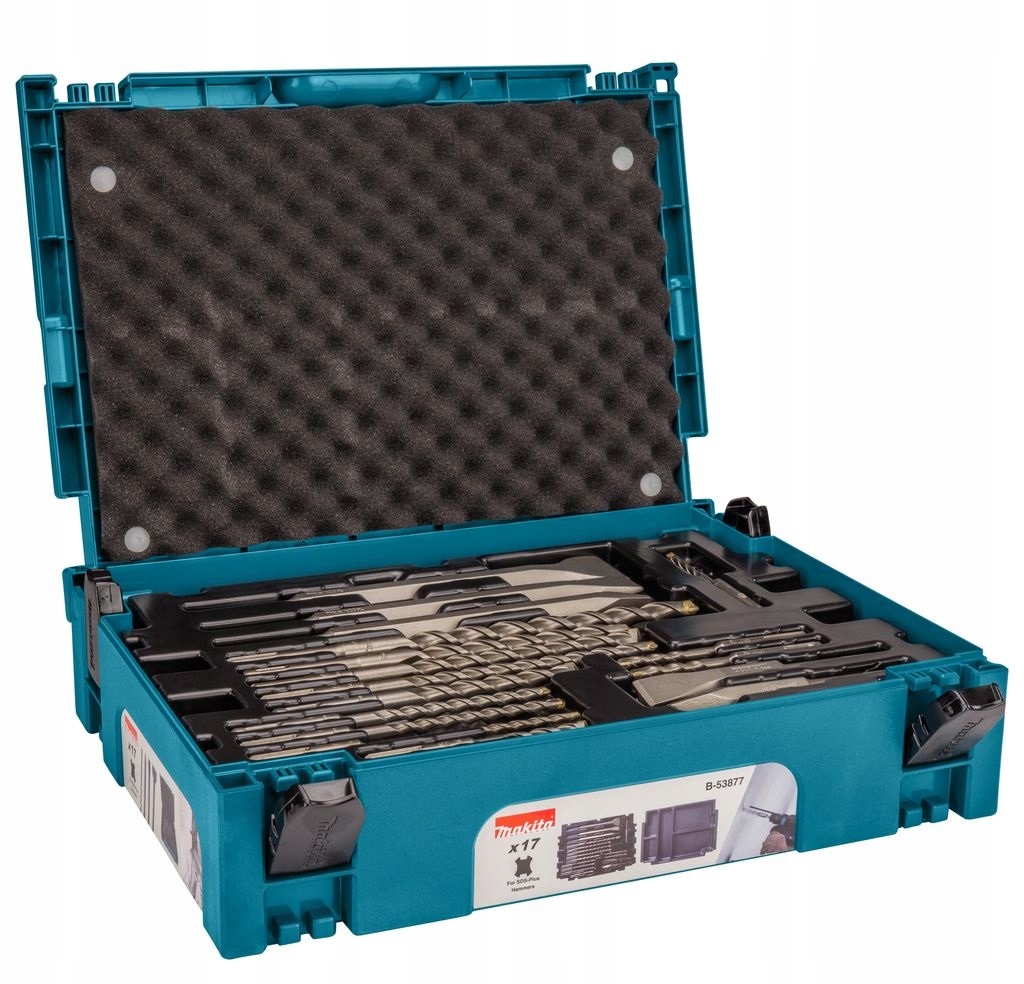 

Makita B-53877 Zestaw Wierteł I Dłut Sds MAKPAC-1