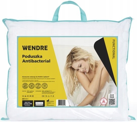 

Duża Poduszka Antibact 50x60 Przyjazna Alergikom