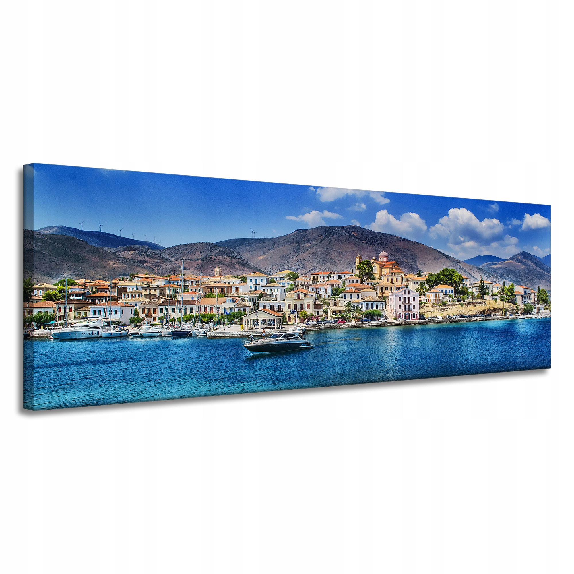 Obraz na plátně Architektura Řecko 150x50 cm