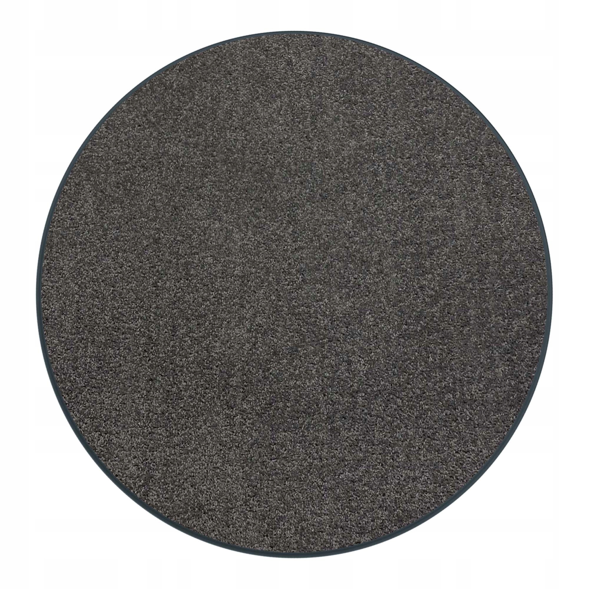 Kulatý Koberec Do Obývacího Pokoje Diamond Antracit Kruh 133 cm