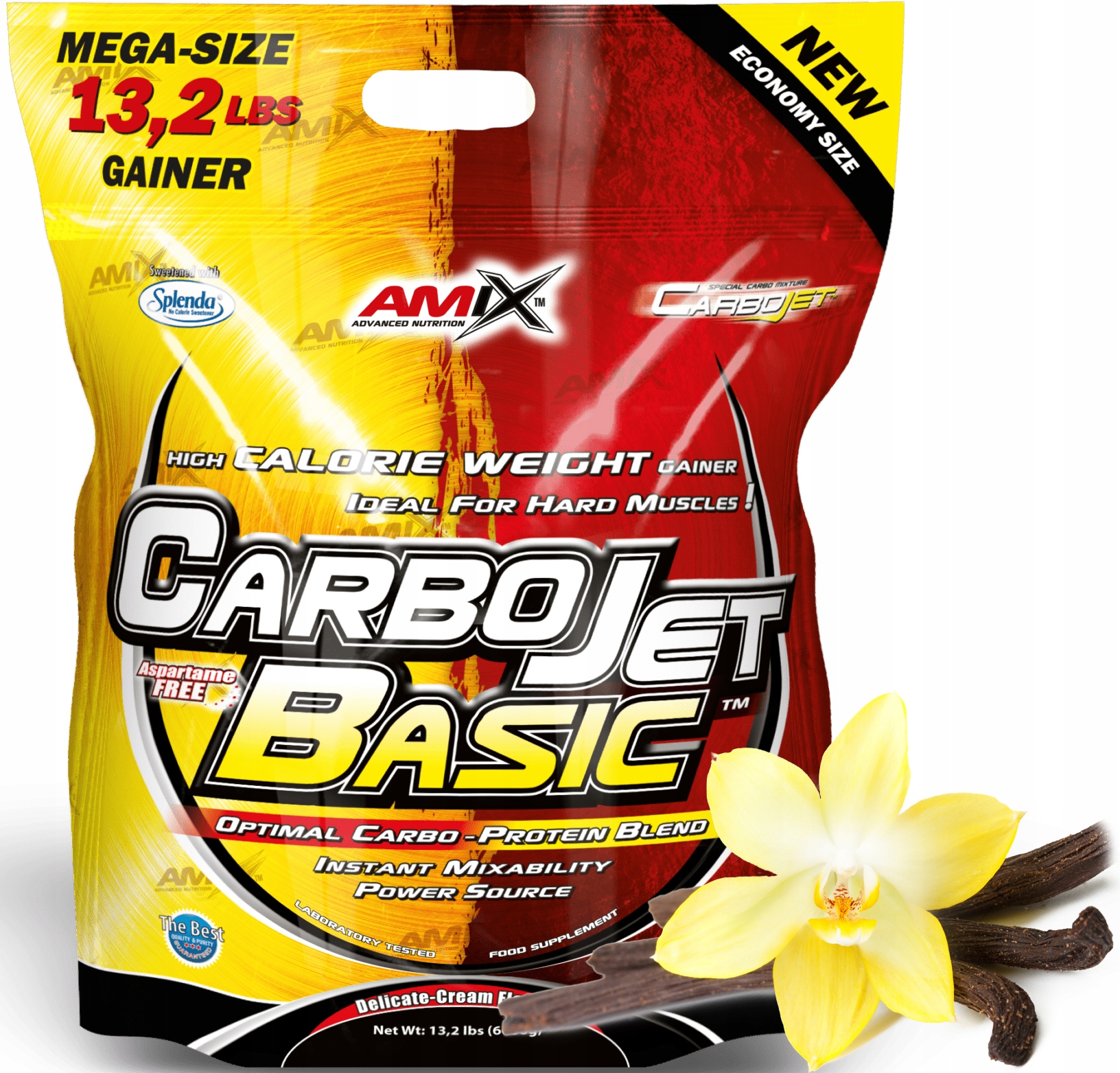 Amix Carbojet Basic Gainer 6000 g Vanilka