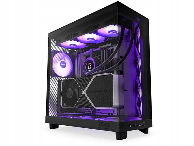 Puzdro Nzxt CC-H61FB-R1 Midi Tower čierne