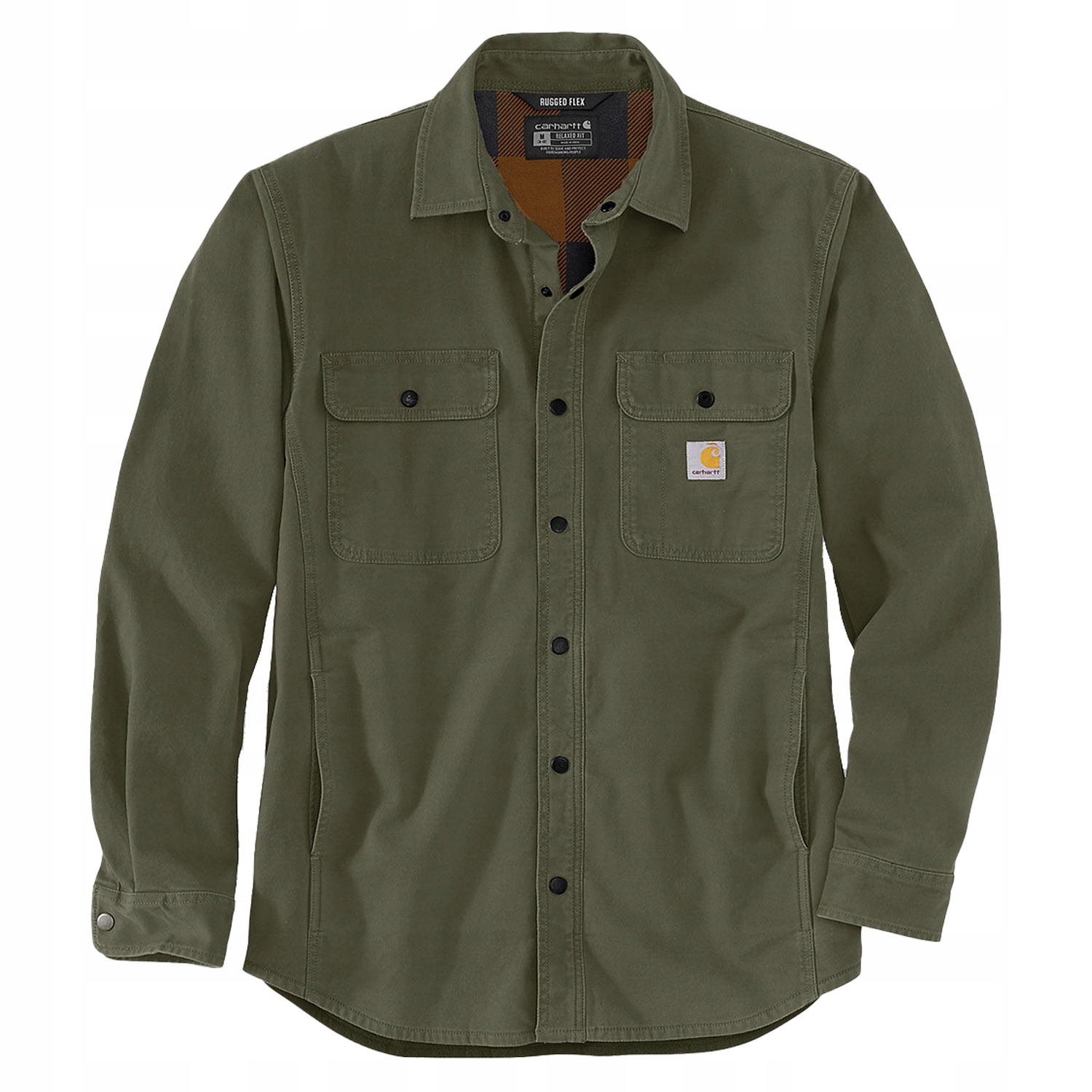 Košile Carhartt Rugged Flex Canvas Fleece