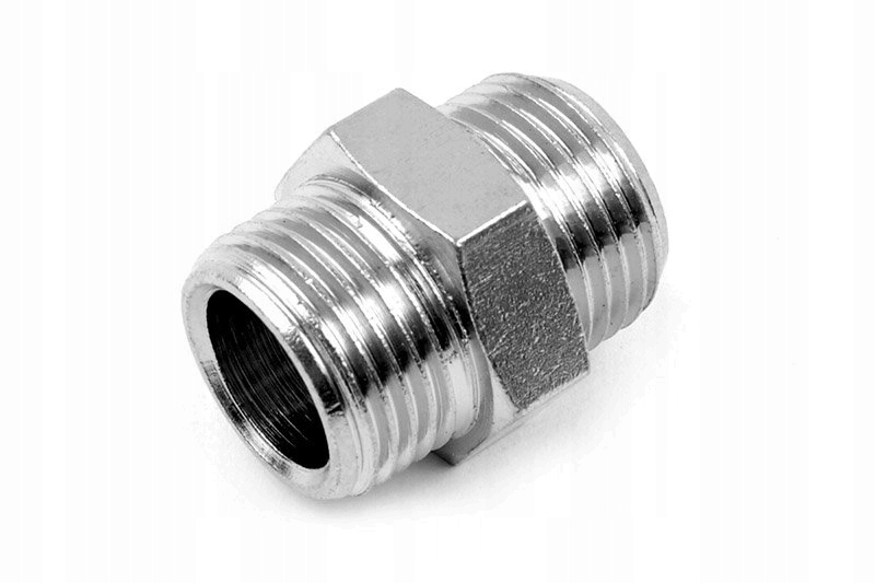 

Nypel G 3/8" x 3/8" Rqs nikiel Gz/gz