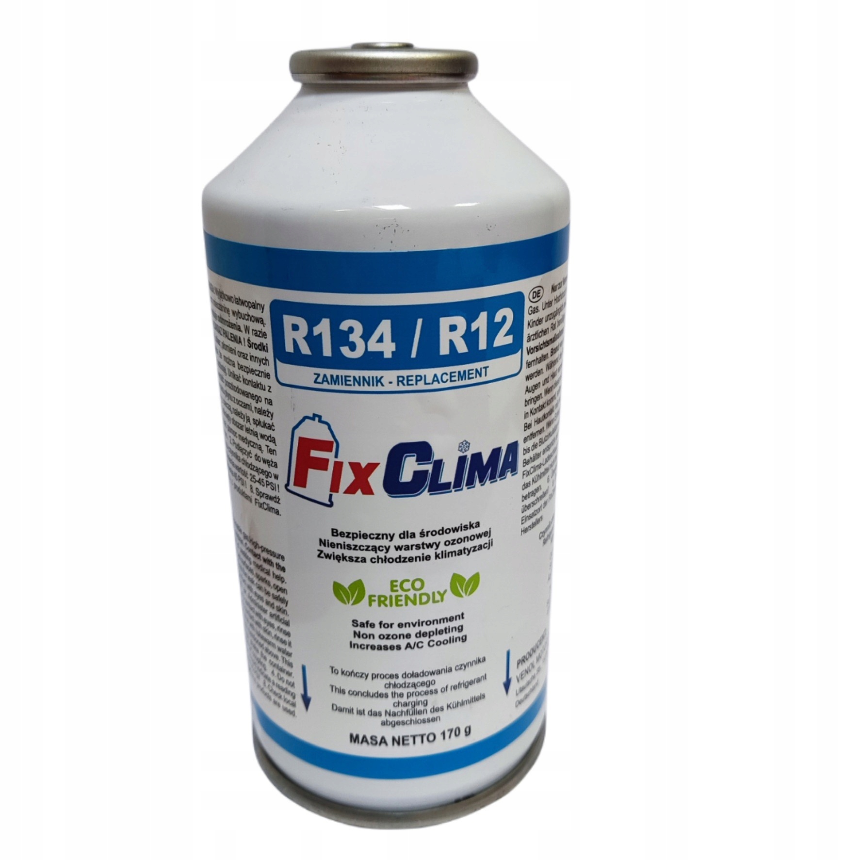 

Nabij Sam Klimatyzację W Aucie: Gaz R134a R12 170g