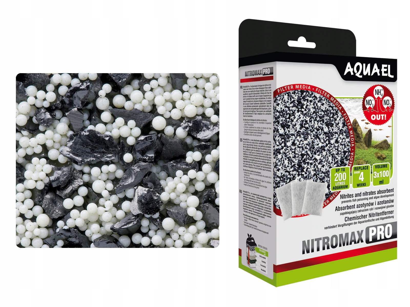 

Aquael Wkład Nitromax 3x100ml